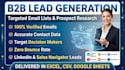 do b2b lead generation and email list building