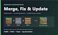 merge, fix or update your minecraft resource packs