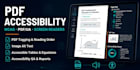 remediate PDF accessibility for wcag, PDF, ua and screen readers