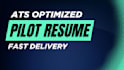 do a pilot resume writing