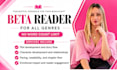 beta reader romance beta reader, beta reader fantasy beta reader horror thriller