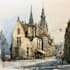 paint stunning watercolor cityscapes of cities and streets