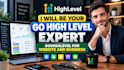 build and optimize your gohighlevel website and CRM