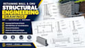 design retaining wall and cmu block structural drawings