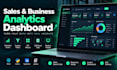 build an interactive sales and business analytics dashboard