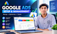 setup and management google adwords ppc campaign