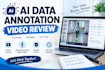 do ai data annotation and data labeling tasks