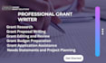 write professional grant writing and funding research
