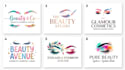 create a cosmetics, eyebrow, and eyelash logo design