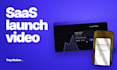 create a saas or app feature launch video with your real UI