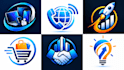 design a professional gadget, communication, startup, ecommerce logo