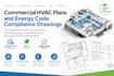 design commercial hvac plans and energy code compliance drawings