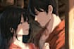draw a cute anime couple illustration