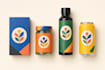 do product packaging and beverage can label design