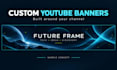 design a custom youtube channel banner