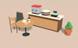 create low poly 3d props and assets ready for roblox studio