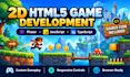 develop 2d HTML5 web games using phaser