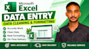 clean, format, merge and split excel data
