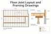 floor joist layout, framing plan, beam, bearing, openings