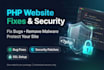 audit and repair PHP website vulnerabilities