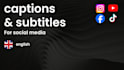 add captions to your video