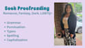 proofread your fiction and romance books