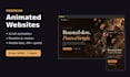 build a premium animated website with scroll animation and parallax