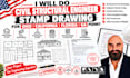 civil structural engineer stamp drawing for ohio california illinois ga permit