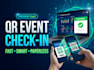 develop a qr code event check in and attendance management system