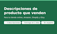 write descriptions about a product