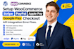 woocommerce stripe paypal apple pay googlepay checkout API integration error fix