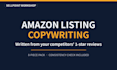 do amazon listing copywriting and product listing optimization