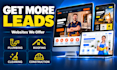 create plumbing, roofing, cleaning and construction services website