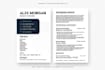 design modern ats compliant canva resume professional cv