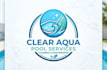 design swimming pool logo for cleaning maintenance services