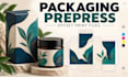 prepare packaging and label files for offset printing