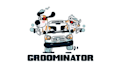 design animated mobile pet grooming van logo