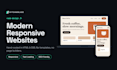 design a modern website javascript css html