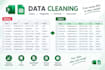 do exel data entry , data cleaning and formating