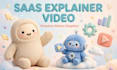 create a premium saas explainer video with motion graphics