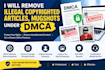remove illegal copyrighted articles mugshots under dmca
