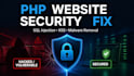 fix PHP website security vulnerabilities, sql injection and XSS