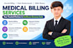 handle medical billing, payment posting, insurance verification