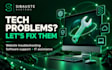 troubleshoot and fix website software and IT issues