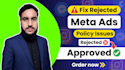 fix rejected facebook ads and meta ads policy issues