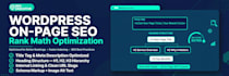 do wordpress on page SEO with rank math optimization