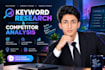 keyword research and competitor analysis