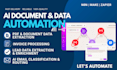automate invoice processing, PDF data extraction, and ocr using make