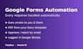 automate google forms with auto emails, pdfs and approvals