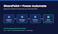 build sharepoint lists and power automate approval workflows
